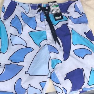 West brand swimming trunks multi color sz 34.